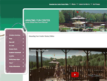 Tablet Screenshot of amazingfuncenter.com